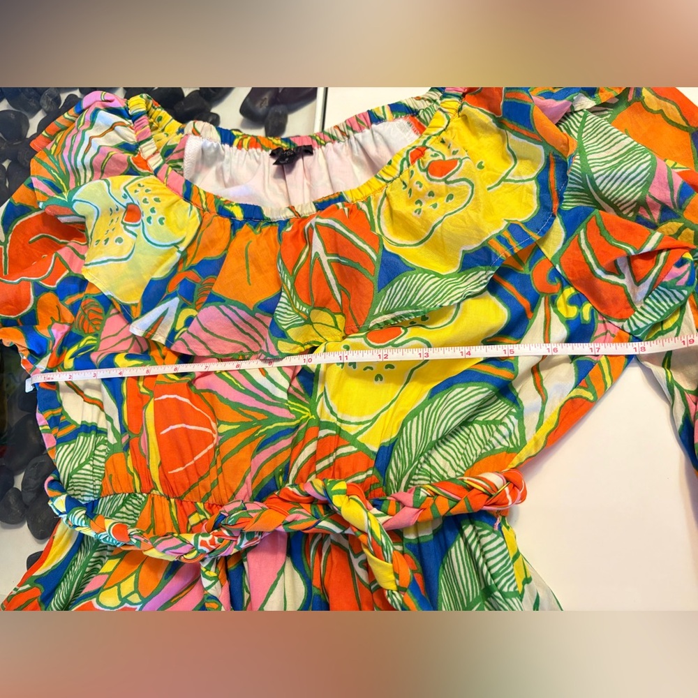 JCrew- Floral Multicolor Dress - Picture 7 of 11